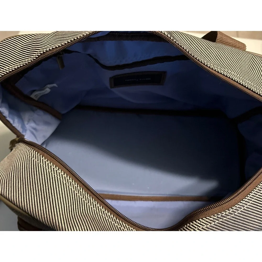 Vintage Tommy Hilfiger Carry On Messenger Tote Bag Men's 18x12x6